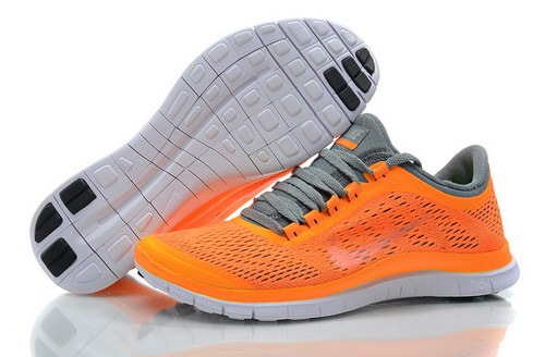 Nike Free 3.0 V5 Womens Orange Grey Coupon Code
